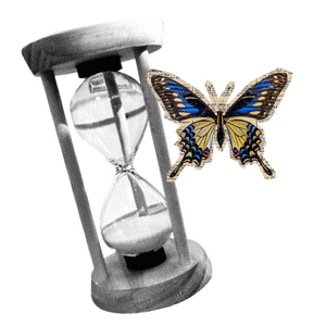 Xime Polloni Coach de Imagen Consciente - Reloj arena tiempo y transformación