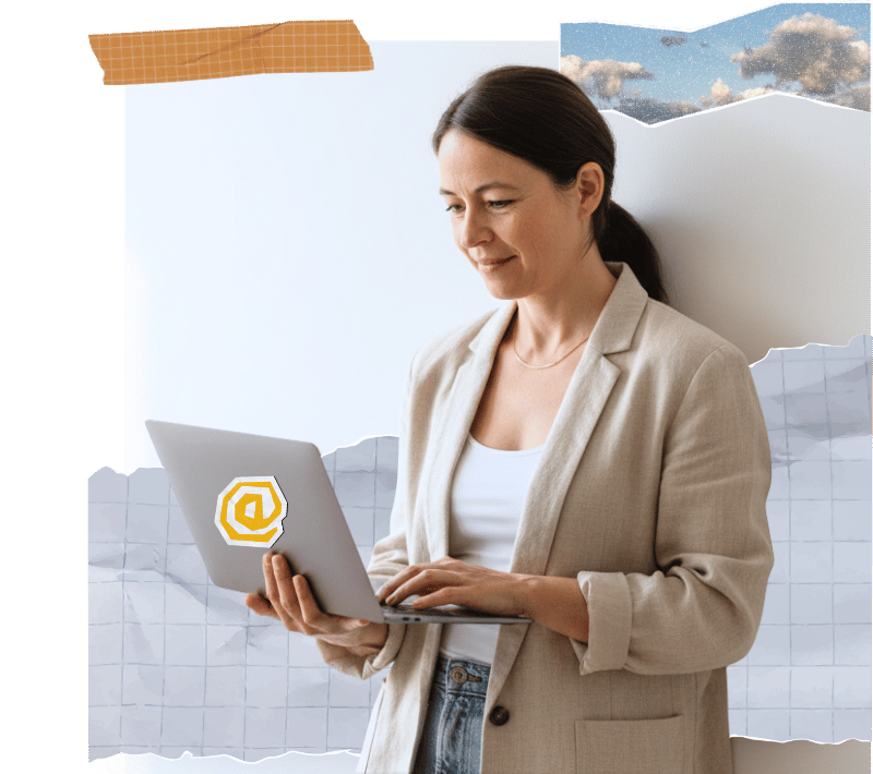 Xime Polloni Coach de Imagen Consciente - Profesional trabajando en transformación digital y coaching